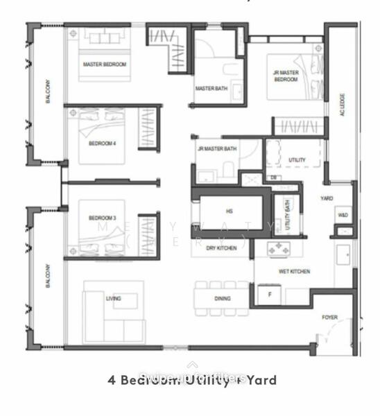 Floor plan, Olloi 1,356 sq ft